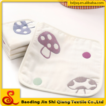 high quality 100% cotton foreign trade mushroom baby towel wholesale alibaba